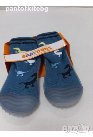 Детски чорапи с животни и гумена подметка Босо ходене, антихлъзгащи размери 21/25