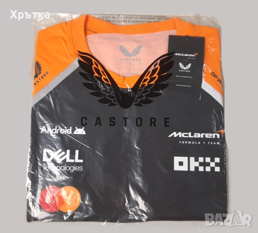 McLaren Formula 1 Team Set Up Shirt - Оригинална мъжка тениска, снимка 11 - Тениски - 53477080