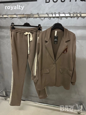 Спортно-елегантен дамски комплект със сако Различни цветове💫, снимка 9 - Комплекти - 52183411