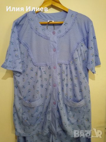 Нова памучна пижама, размер ХL, снимка 2 - Пижами - 38392690
