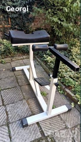Пейка за гръбна екстензия/хиперекстензия/римски стол/фитнес уред/чугунени гири/Body's Sport, снимка 8 - Фитнес уреди - 51231597