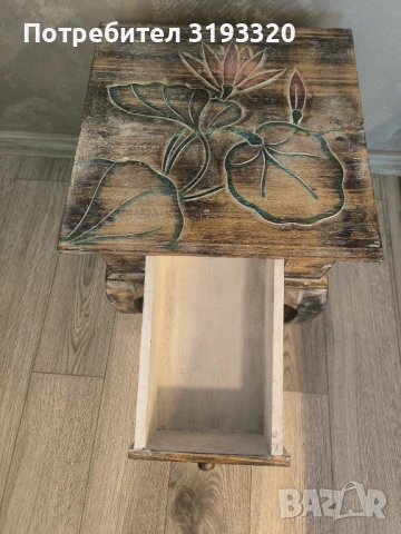 Нощни шкафчета -ръчно изрисувани , снимка 4 - Шкафове - 53256132