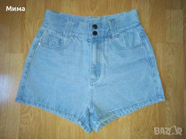 Къси дънкови панталонки, размер 31-32, L- XL, 4 лв., снимка 8 - Къси панталони и бермуди - 34580387