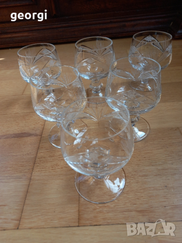 кристални чаши за коняк Бг оловен кристал Рамона, снимка 6 - Чаши - 44874030