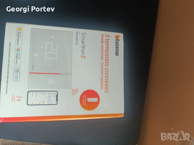 Smarther2 With Netatmo - WIFI Smart Термостат, снимка 2 - Друга електроника - 52107929