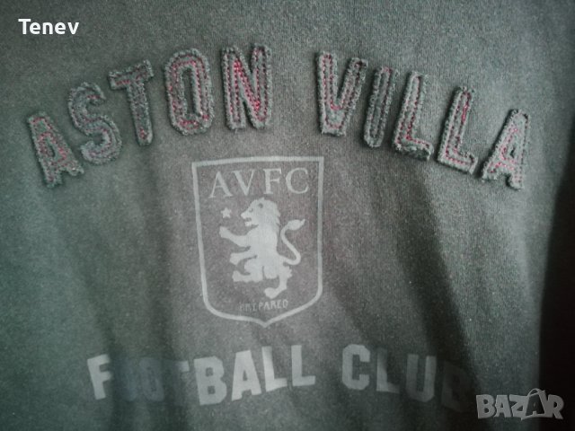 Aston Villa Macron оригинален суичър Астън Вила размер М горнище блуза с качулка, снимка 3 - Спортни дрехи, екипи - 43611266