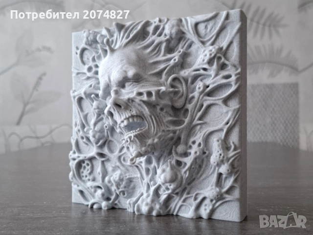 Desolate Entanglemen – 3D релефна скулптура, снимка 2 - Декорация за дома - 53451605
