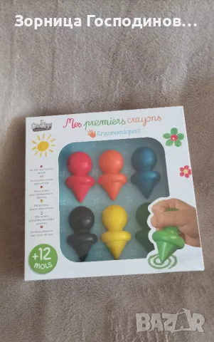 Продавам нов творчески комплект на френската фирма Créa Lign: моята първа кутия с моливи