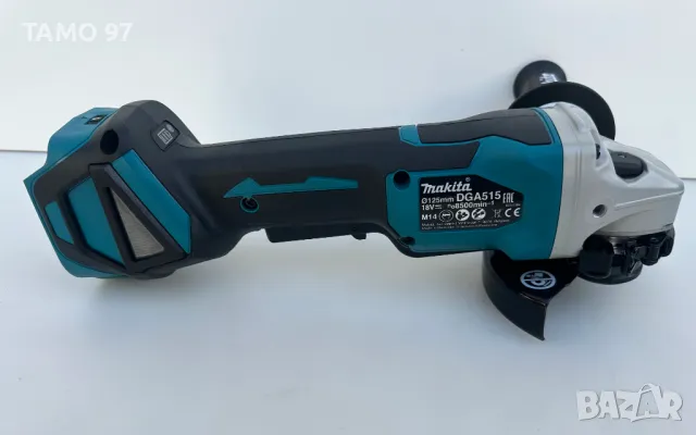Makita DGA 515 - Чисто нов безчетков ълошлайф с потенциометър, снимка 6 - Други инструменти - 49999135