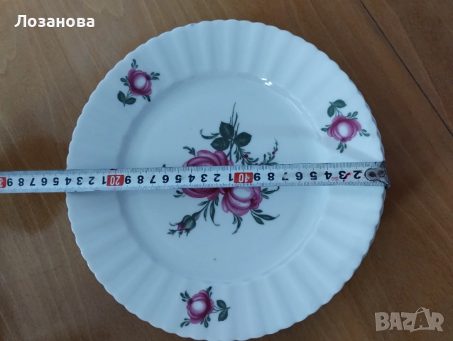 Немски порцеланов сервиз от 22 части Seltmann Weiden, Bavaria, 1975-80, снимка 9 - Сервизи - 52235307