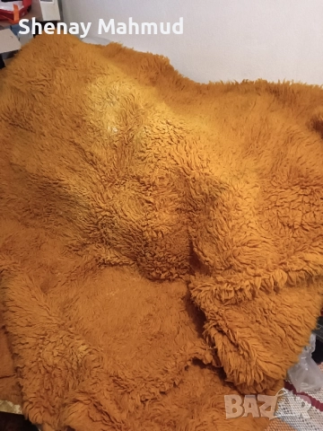 Китеник оранжев., снимка 3 - Олекотени завивки и одеяла - 52477931