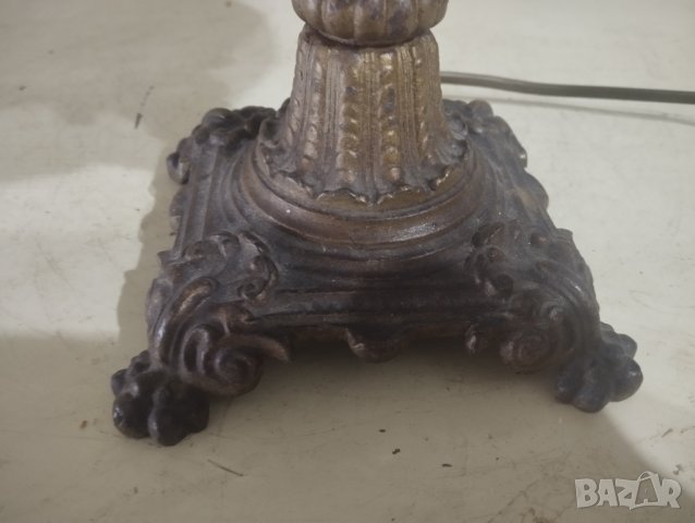 Барокова настолна лампа, снимка 2 - Настолни лампи - 43582796