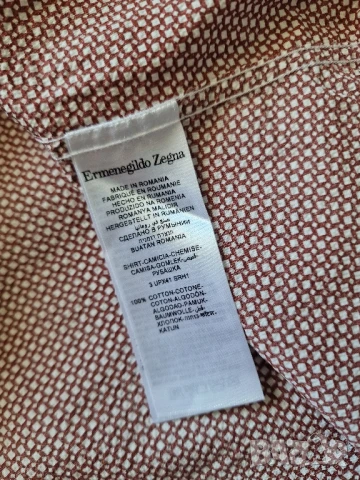 Страхотна мъжка риза ERMENEGILDO ZEGNA , размер S , снимка 6 - Ризи - 50789863