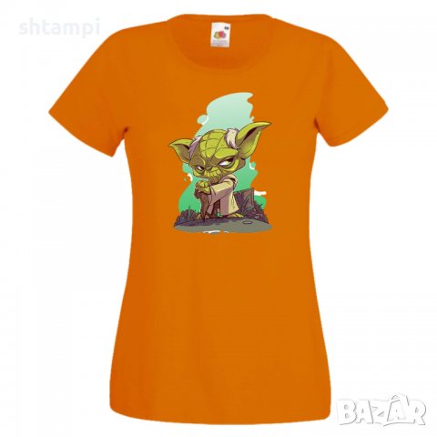 Дамска тениска Star Wars Yoda Игра,Изненада,Подарък,Геймър,, снимка 9 - Тениски - 36790213