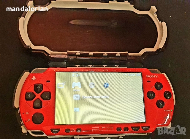 Sony PlayStation portable PSP 2004 Red/Black Spider-Man 3 Limited edition 