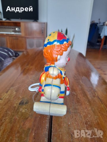Стара музикална играчка Клоун, снимка 2 - Други ценни предмети - 43480015