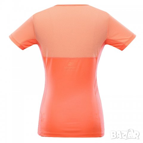 Дамска бързосъхнеща тениска Alpine Pro Leona оранжева, снимка 2 - Тениски - 33423792