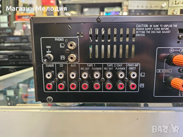 Усилвател Technics SU-VX500 Две по 100 вата. В перфектно техническо и много добро визуално състояние, снимка 9 - Ресийвъри, усилватели, смесителни пултове - 52811119