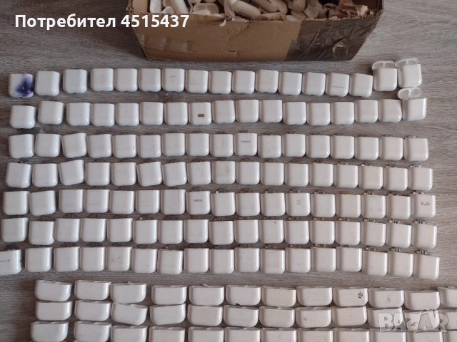 Лот от Apple Airpods Case 1/2/PRO, снимка 4 - Bluetooth слушалки - 51447542