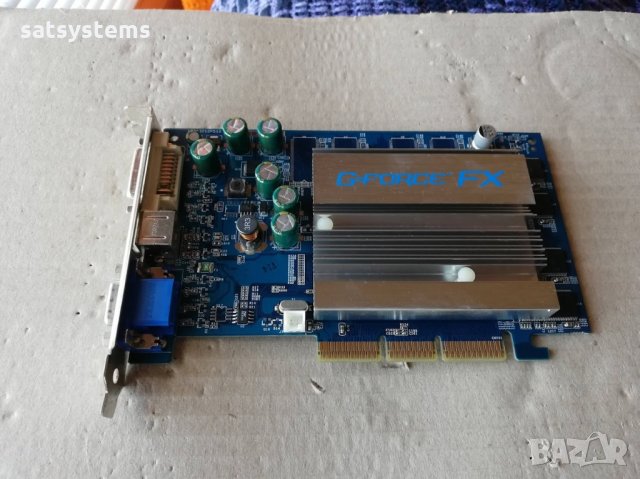 Видео карта NVidia GeForce Albatron FX5200 AGP, снимка 5 - Видеокарти - 27890013