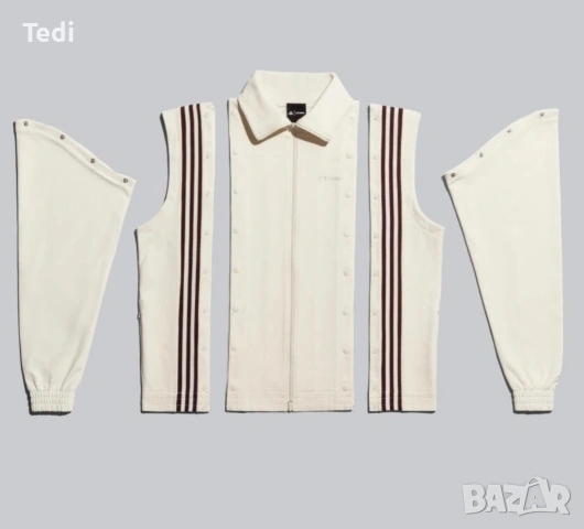 Ново Унисекс Спортно Яке Adidas Ivy Park Размер L, снимка 6 - Якета - 53093921