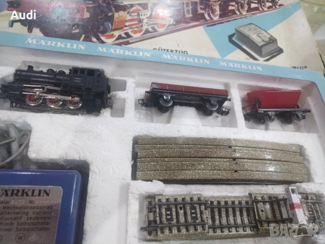 Предлагам  на вашето внимание детско колекционерско  влакче Marklin 2973, състоящо се от локомотив и, снимка 7 - Конструктори - 43453474