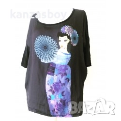 desigual - страхотна дамска блуза M, снимка 2 - Блузи с дълъг ръкав и пуловери - 52967331