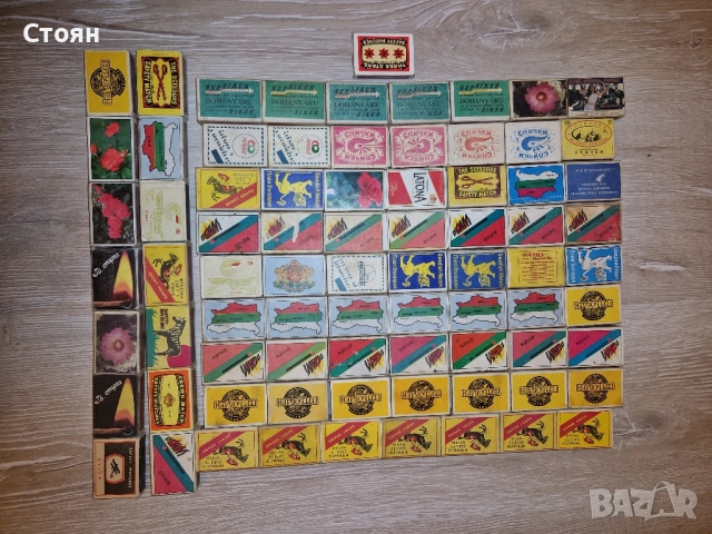 Голяма колекция от стари кибритени кутии, снимка 2 - Колекции - 52902914