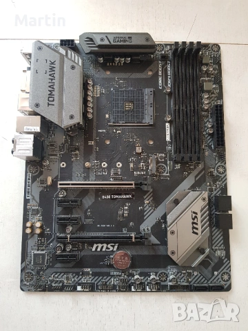 MSI B450 Tomahawk AM4 дънна платка, снимка 8 - Дънни платки - 53387367