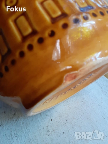 Голяма кана немска керамика, снимка 7 - Антикварни и старинни предмети - 53451764