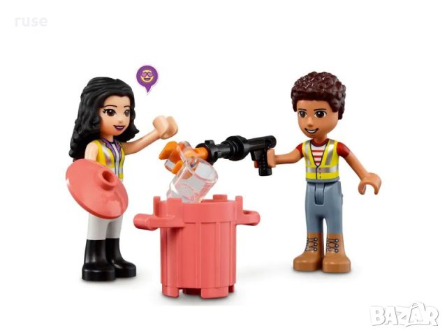 НОВИ! LEGO® Friends 41712 - Камион за рециклиране, снимка 4 - Конструктори - 39693674