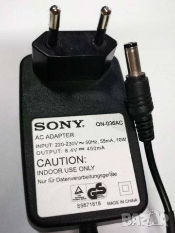 Адаптер SONY QN-036AC 8,4V, снимка 1