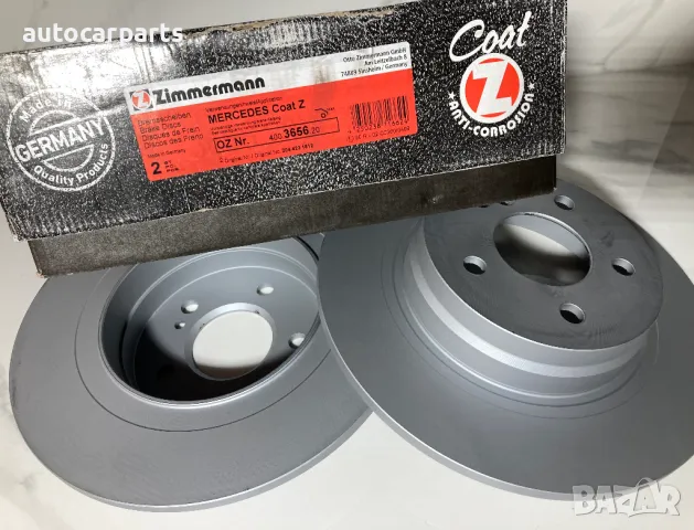Спирачни дискове ZIMMERMANN за Мерцедес С и Е Класа/ MERCEDES-BENZ C-Class, E-Class, снимка 3 - Части - 48304145