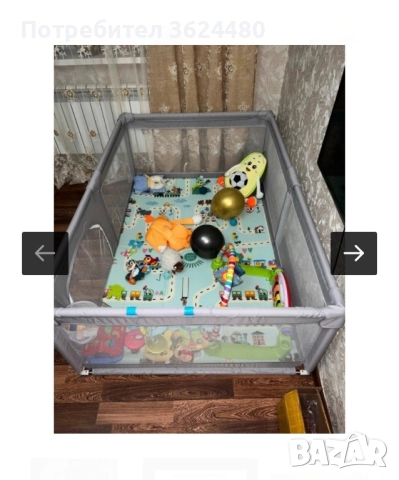 3906 Сглобяема детска кошара за игра , снимка 6 - Кошарки - 52120996