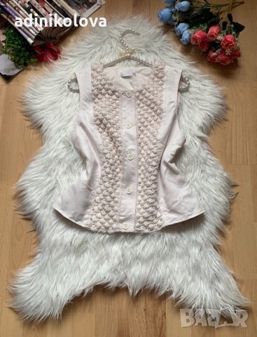 Велурен елек Promod, снимка 1