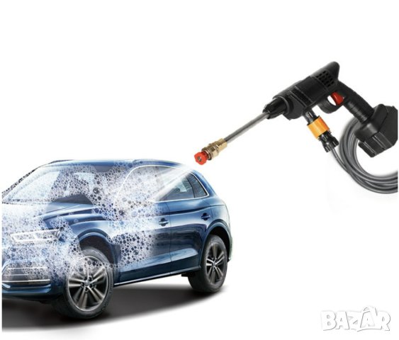 Мощна акумулаторна водоструйка за миене на автомобили дом и градина 30 бара 300w, снимка 7 - Други инструменти - 43730970