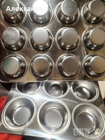 Тави за печене на мъфини,кексчета, снимка 2 - Форми - 51978954