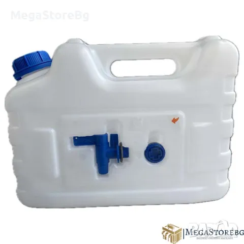 Туба за вода с пластмасов кран POJ001 (10 литра), снимка 2 - Аксесоари и консумативи - 47338016