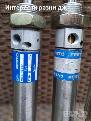Festo - пневматичен цилиндър ., снимка 5 - Резервни части за машини - 53124531