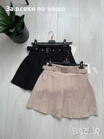 Дамска Къса Пола С Колан Код EN36