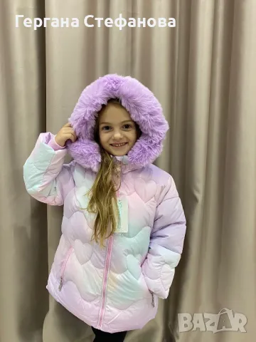 Дебело зимно яке Размери-98,104,110,116,122,128 Цена-58лв