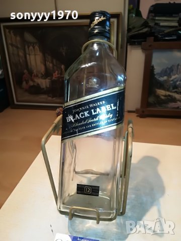 johney walker-black BIG 3l празно шише с люлка 1507211129, снимка 4 - Колекции - 33526765