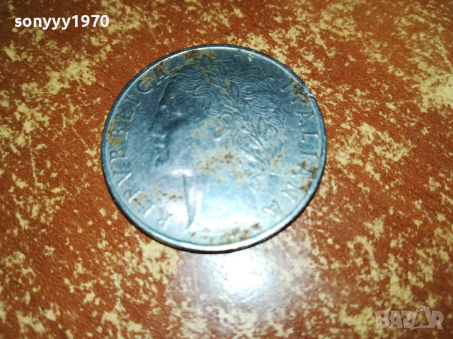 L100 ITALIANA-МОНЕТА ЗА КОЛЕКЦИЯ 2110251946, снимка 3 - Нумизматика и бонистика - 52135173