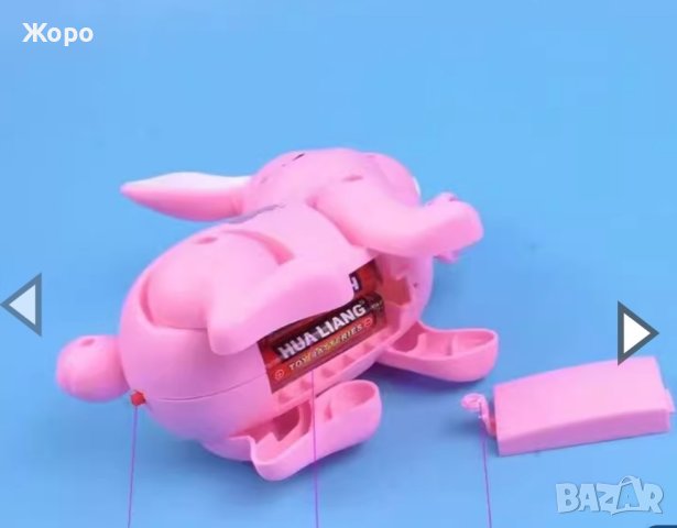 Детска интерактивна играчка"Ходещ заек с звук и луминесцентна 3D светлина , снимка 12 - Музикални играчки - 43946702