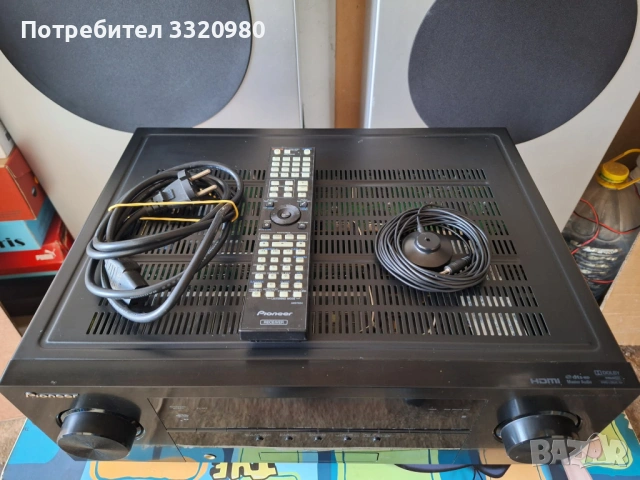 Продавам Pioneer VSX-922-K 7.1 AV Ресивър, снимка 2 - Ресийвъри, усилватели, смесителни пултове - 53585208