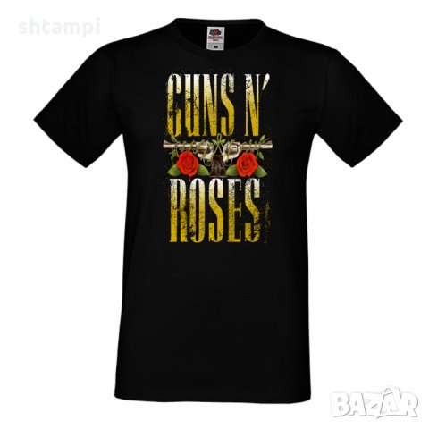 Мъжка тениска Guns n roses 12, снимка 2 - Тениски - 32913722