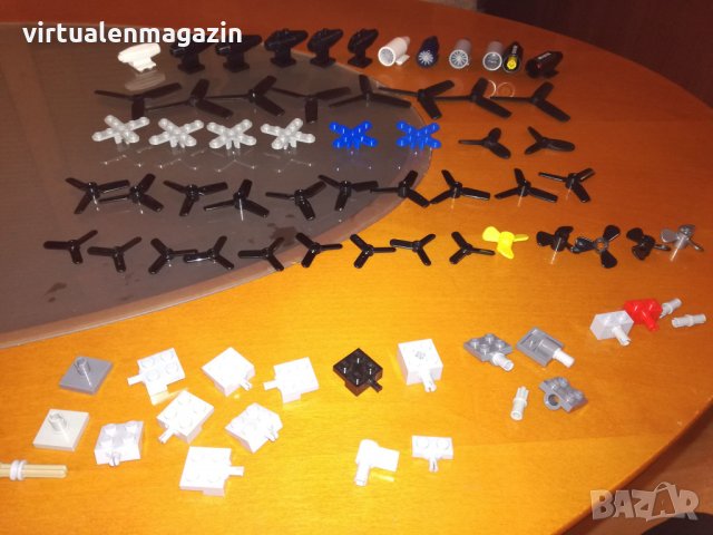Lego перки , двигатели за самолети и лодки - оригинално Лего