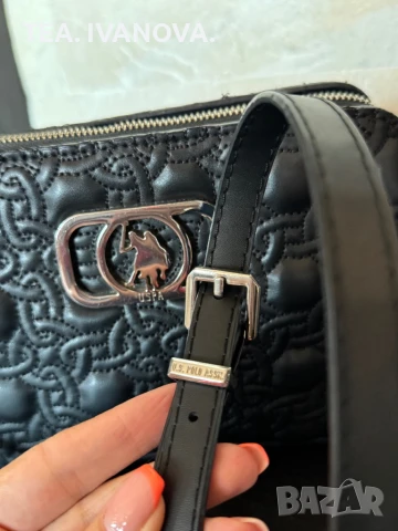 Дамска чанта U.S. Polo с дълга дръжка, снимка 2 - Чанти - 51429536