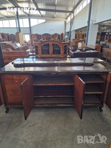 Масивен Бароков Скрин -Внос от Германия! , снимка 4 - Скринове - 52232975