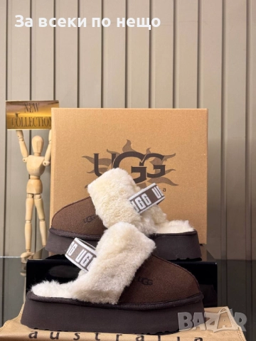 UGG Дамски Меки И Топли Чехли ЮДЖИДЖИ - Налични Различни Цветове Код E1054, снимка 6 - Чехли - 52172671